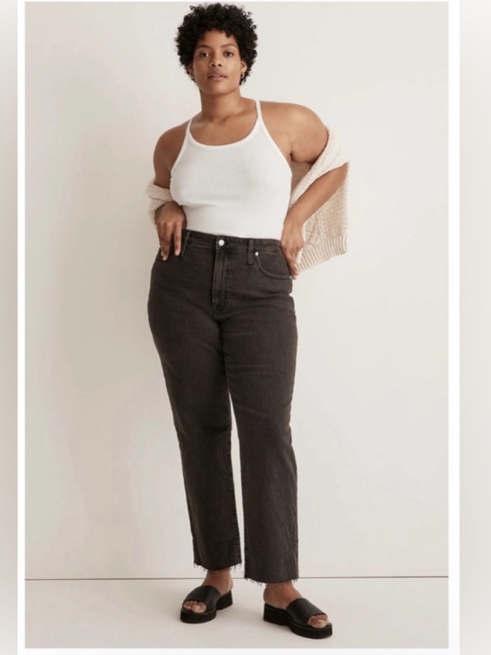 Madewell Curvy Perfect Vintage Straight Jeans